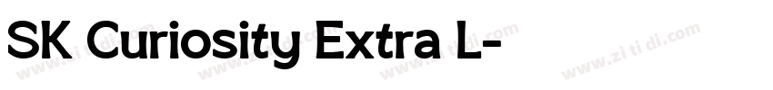 SK Curiosity Extra L字体转换